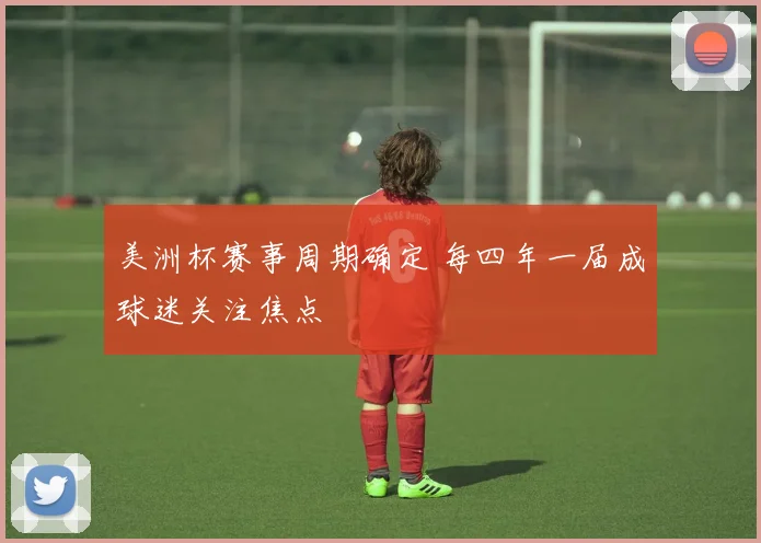 美洲杯赛事周期确定 每四年一届成球迷关注焦点